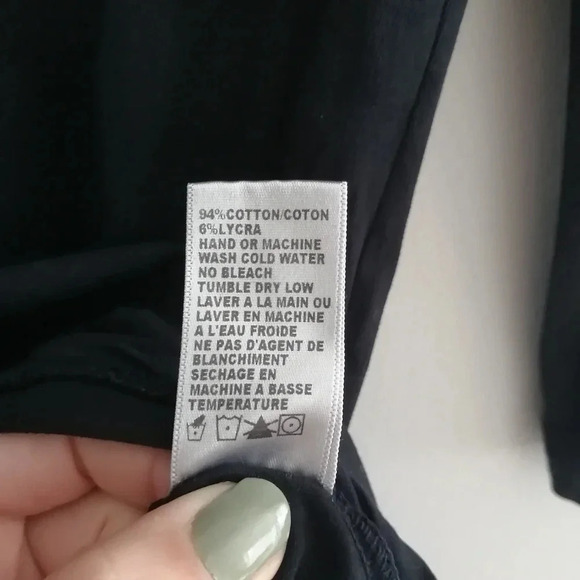 James Perse 3/4 Sleeve Lightweight Cowl Neck Top Size 3 (Large) Minimal - Picture 10 of 14